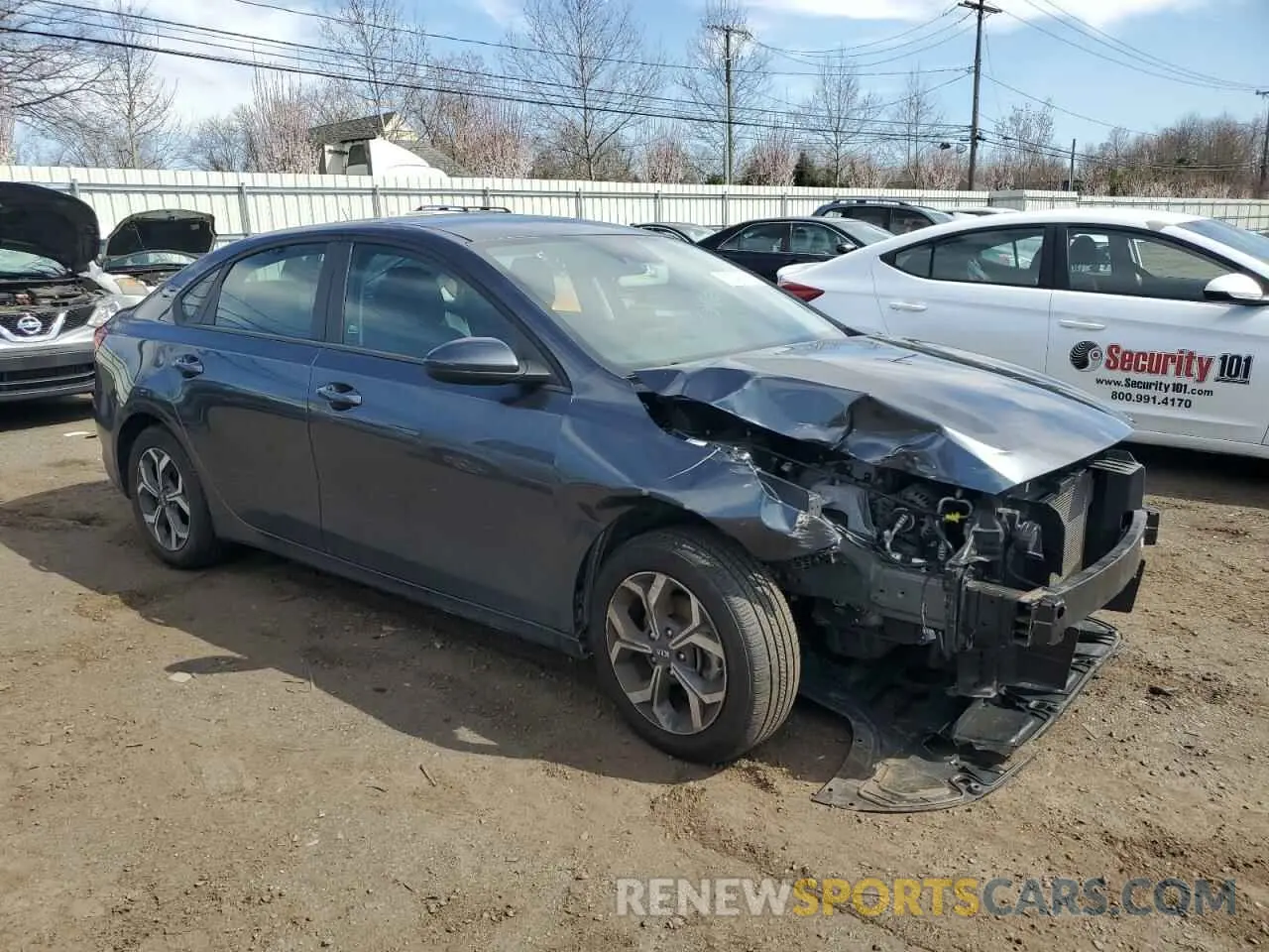 4 Photograph of a damaged car 3KPF24AD4KE078076 KIA FORTE 2019