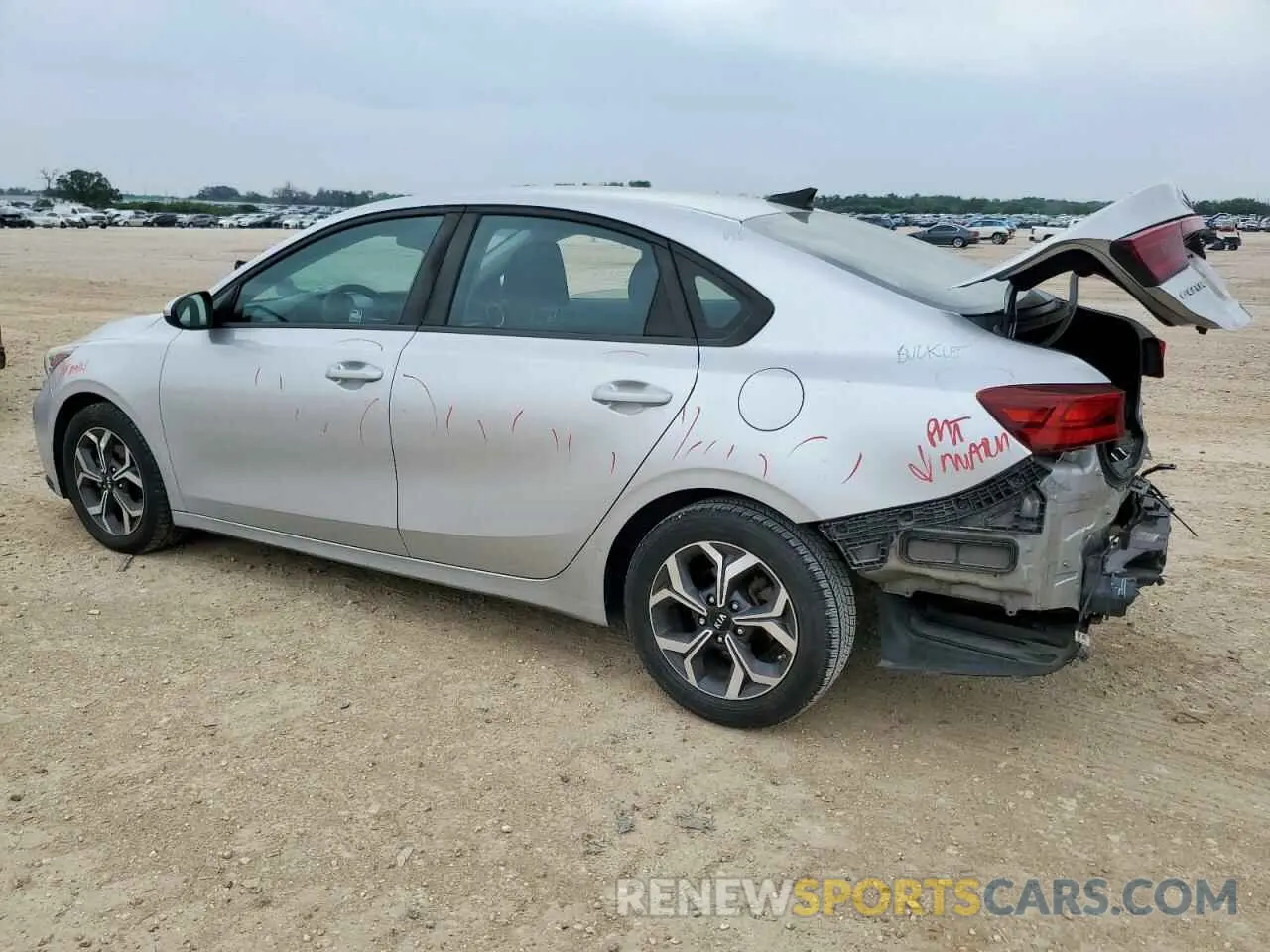 2 Photograph of a damaged car 3KPF24AD4KE091491 KIA FORTE 2019