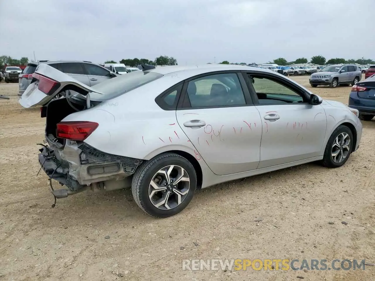 3 Photograph of a damaged car 3KPF24AD4KE091491 KIA FORTE 2019