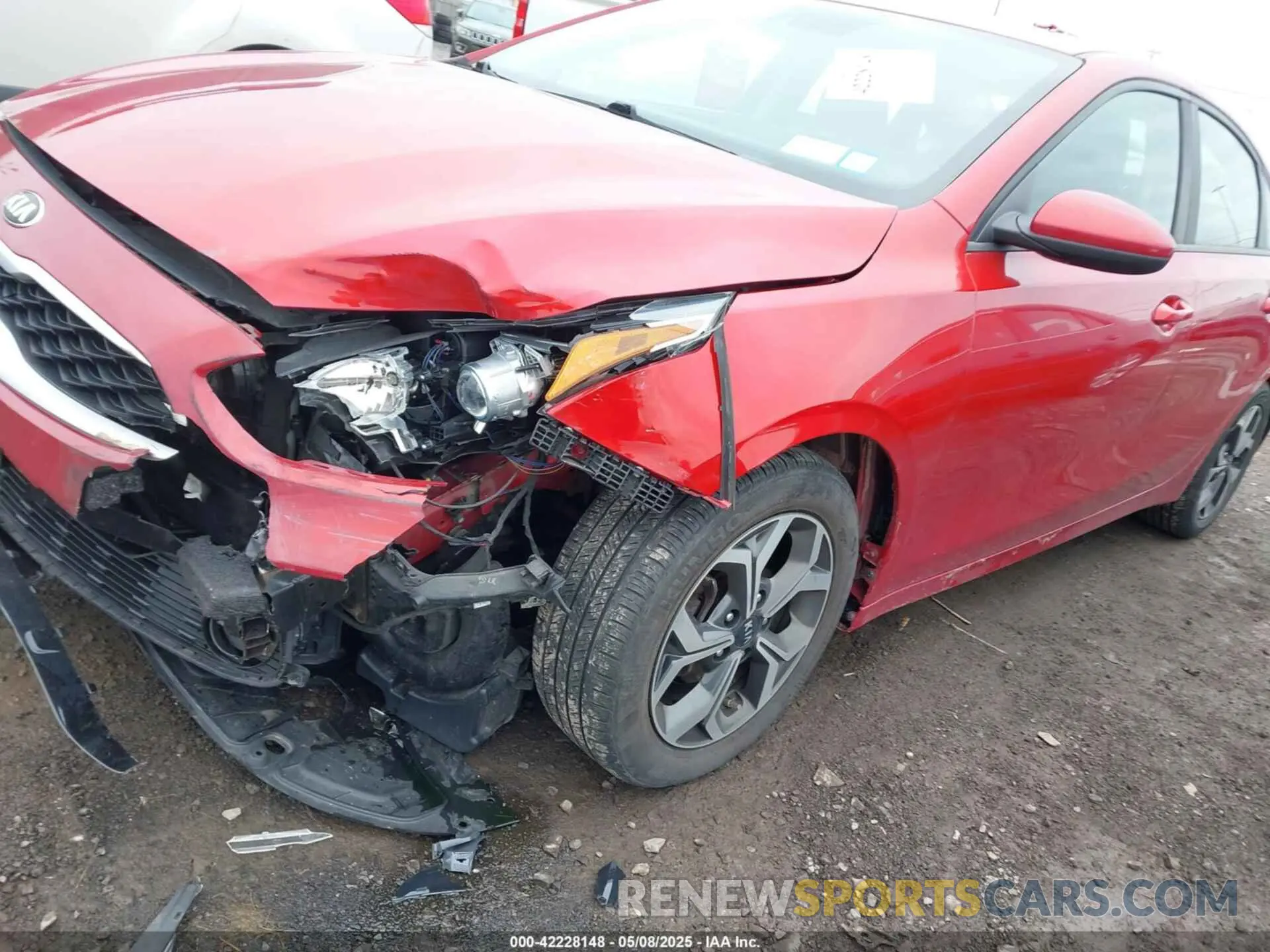 6 Photograph of a damaged car 3KPF24AD4KE098554 KIA FORTE 2019