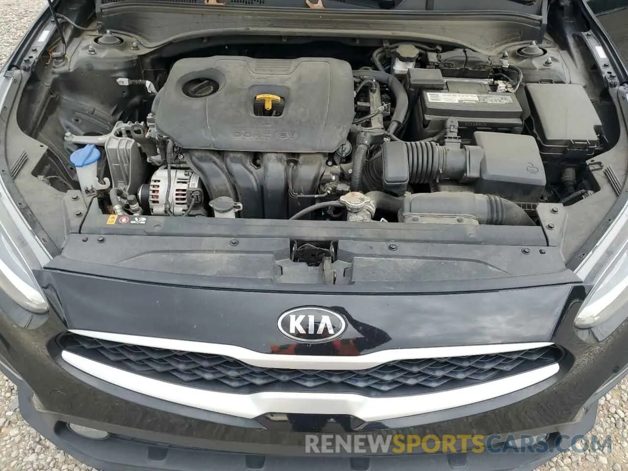 11 Photograph of a damaged car 3KPF24AD4KE106605 KIA FORTE 2019
