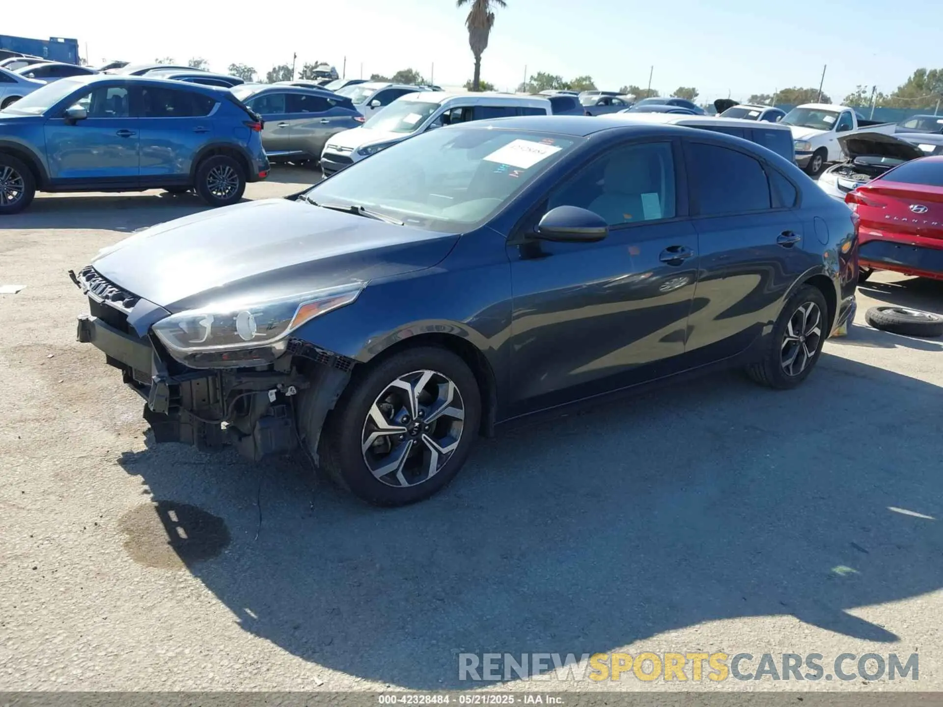2 Photograph of a damaged car 3KPF24AD4KE108662 KIA FORTE 2019