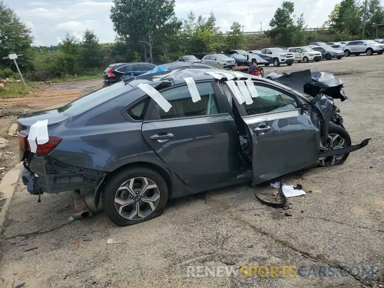 3 Photograph of a damaged car 3KPF24AD4KE122125 KIA FORTE 2019