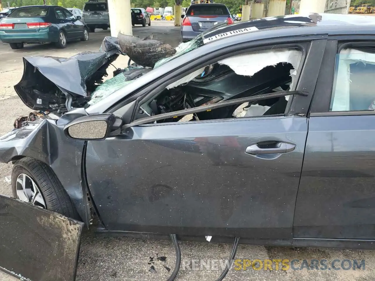 7 Photograph of a damaged car 3KPF24AD4KE122125 KIA FORTE 2019