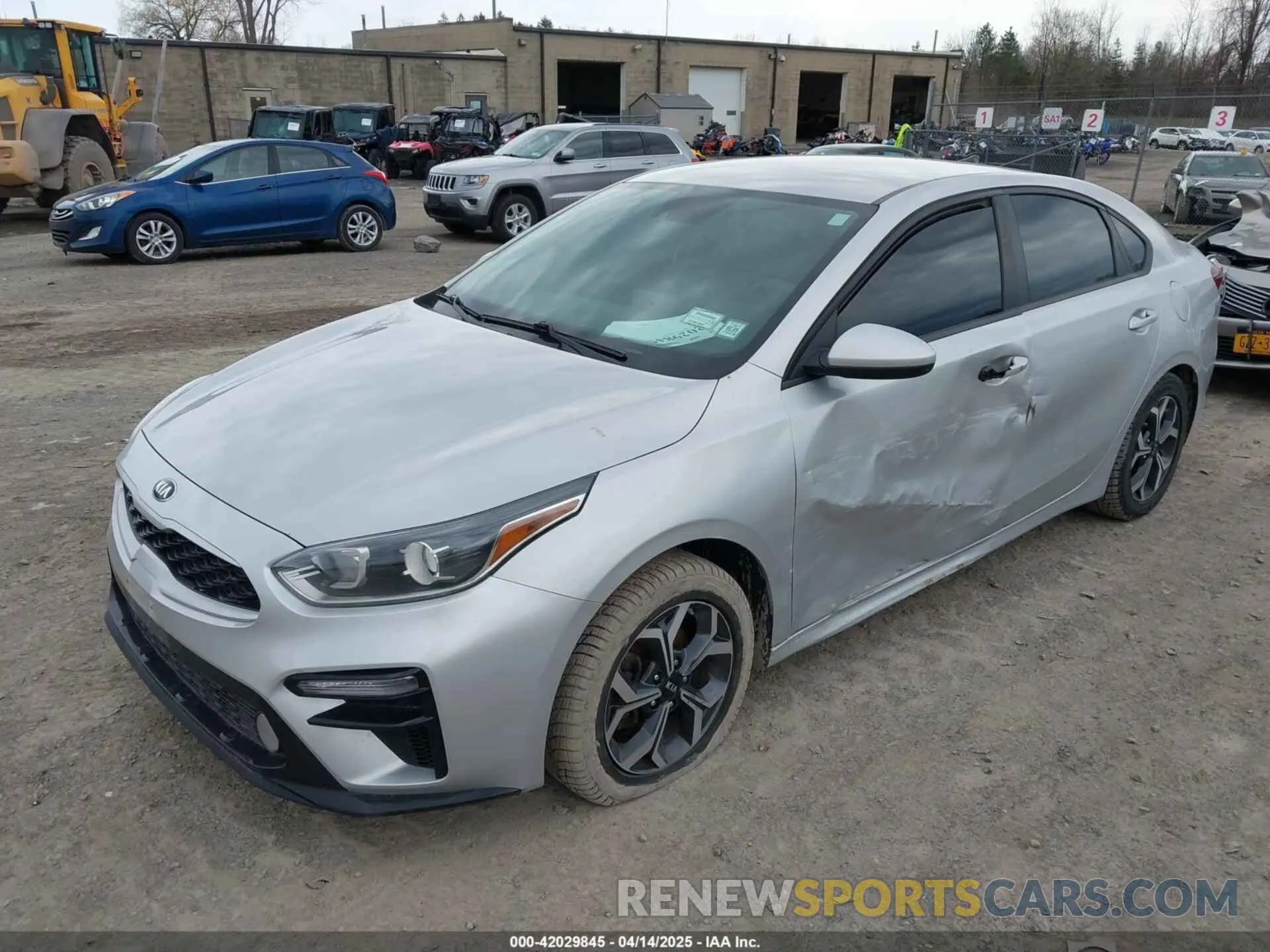2 Photograph of a damaged car 3KPF24AD5KE012023 KIA FORTE 2019