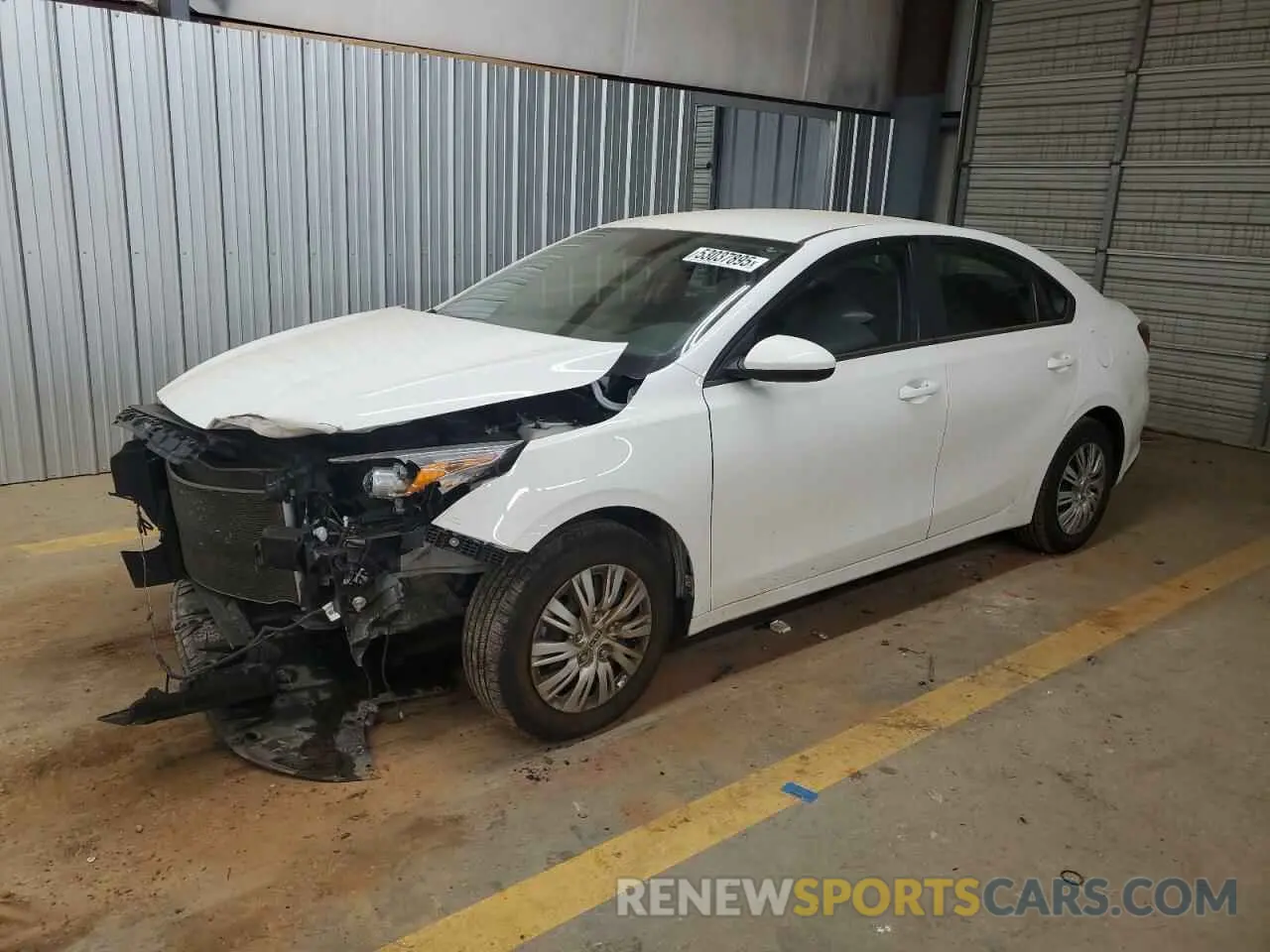 1 Photograph of a damaged car 3KPF24AD5KE016458 KIA FORTE 2019