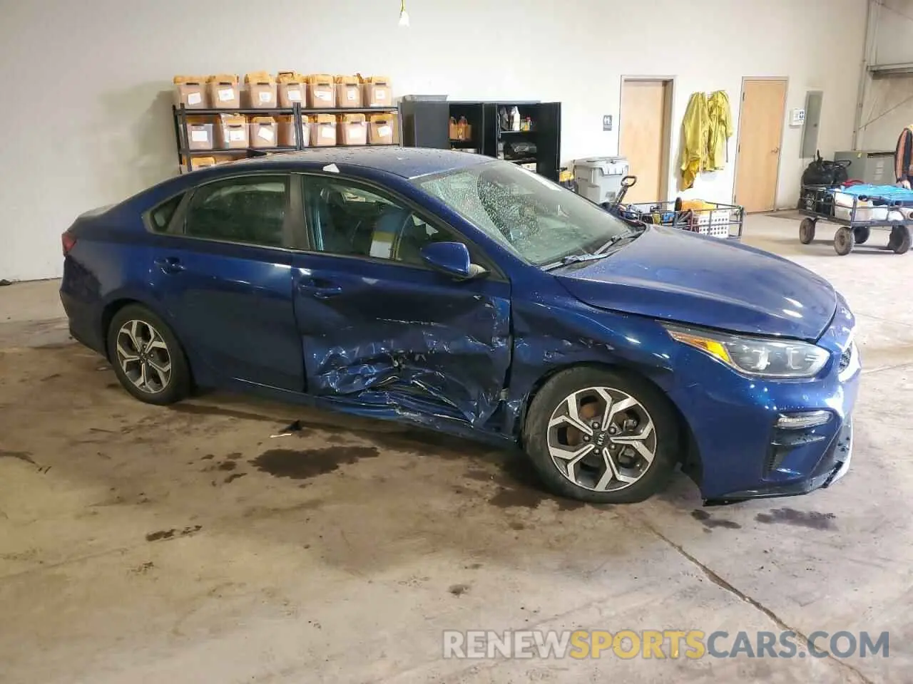 4 Photograph of a damaged car 3KPF24AD5KE045040 KIA FORTE 2019
