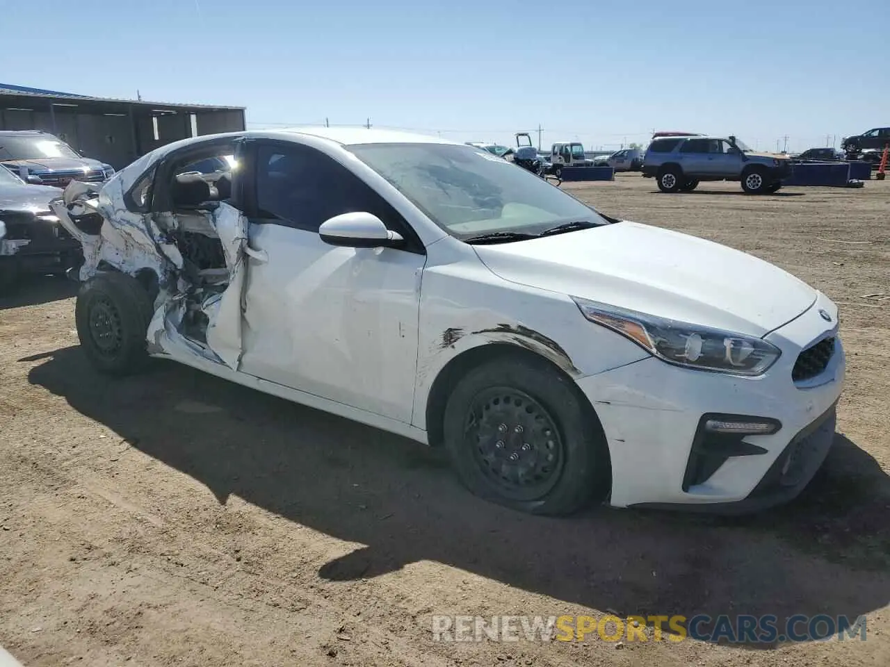 4 Photograph of a damaged car 3KPF24AD5KE049346 KIA FORTE 2019
