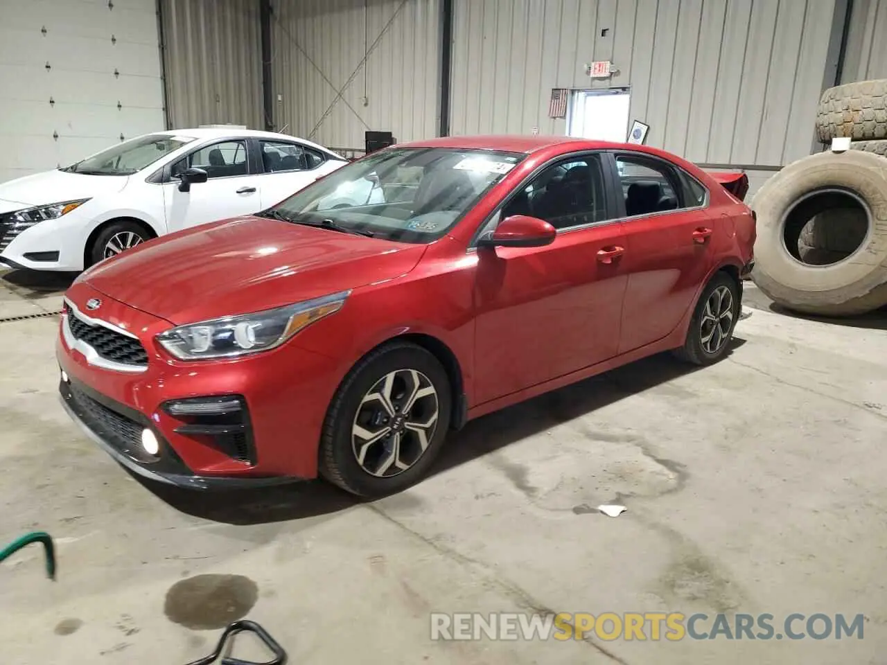 1 Photograph of a damaged car 3KPF24AD5KE059875 KIA FORTE 2019