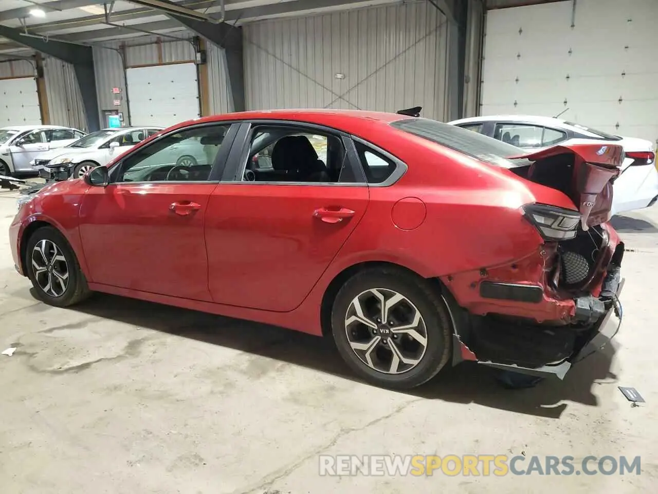 2 Photograph of a damaged car 3KPF24AD5KE059875 KIA FORTE 2019