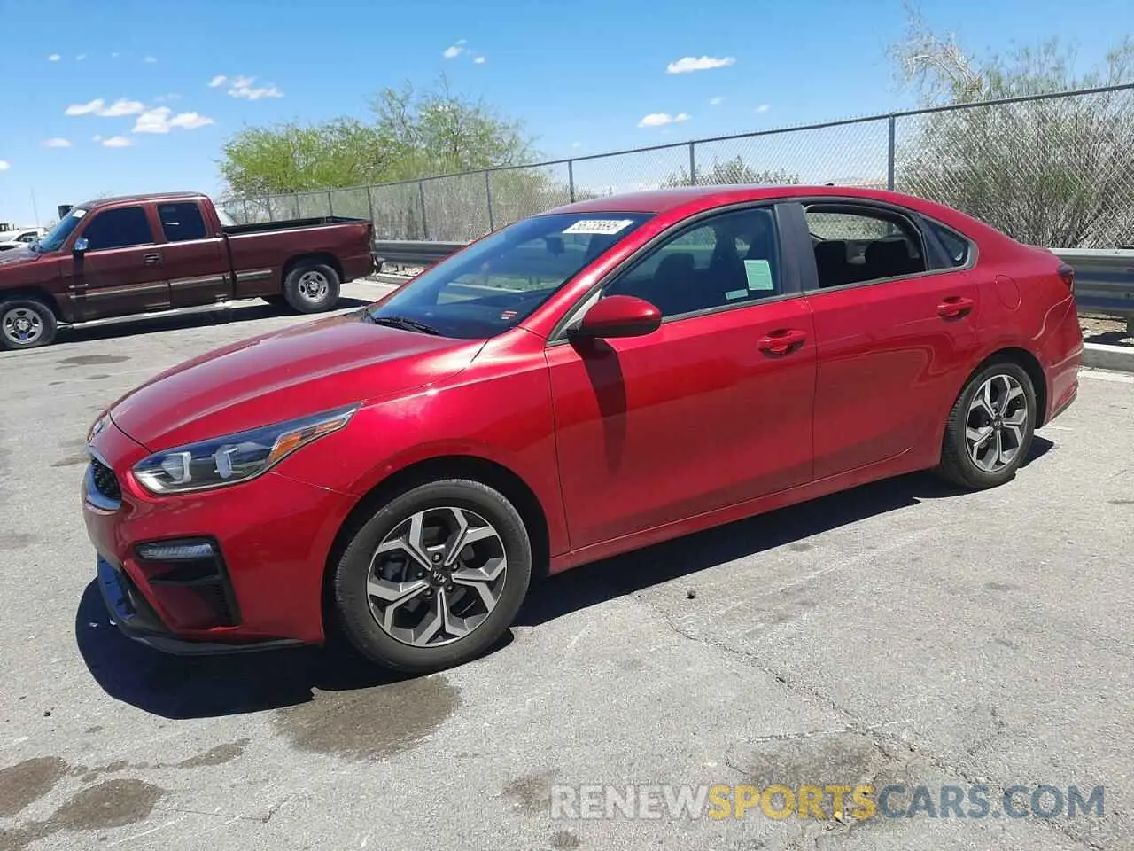 1 Photograph of a damaged car 3KPF24AD5KE062212 KIA FORTE 2019