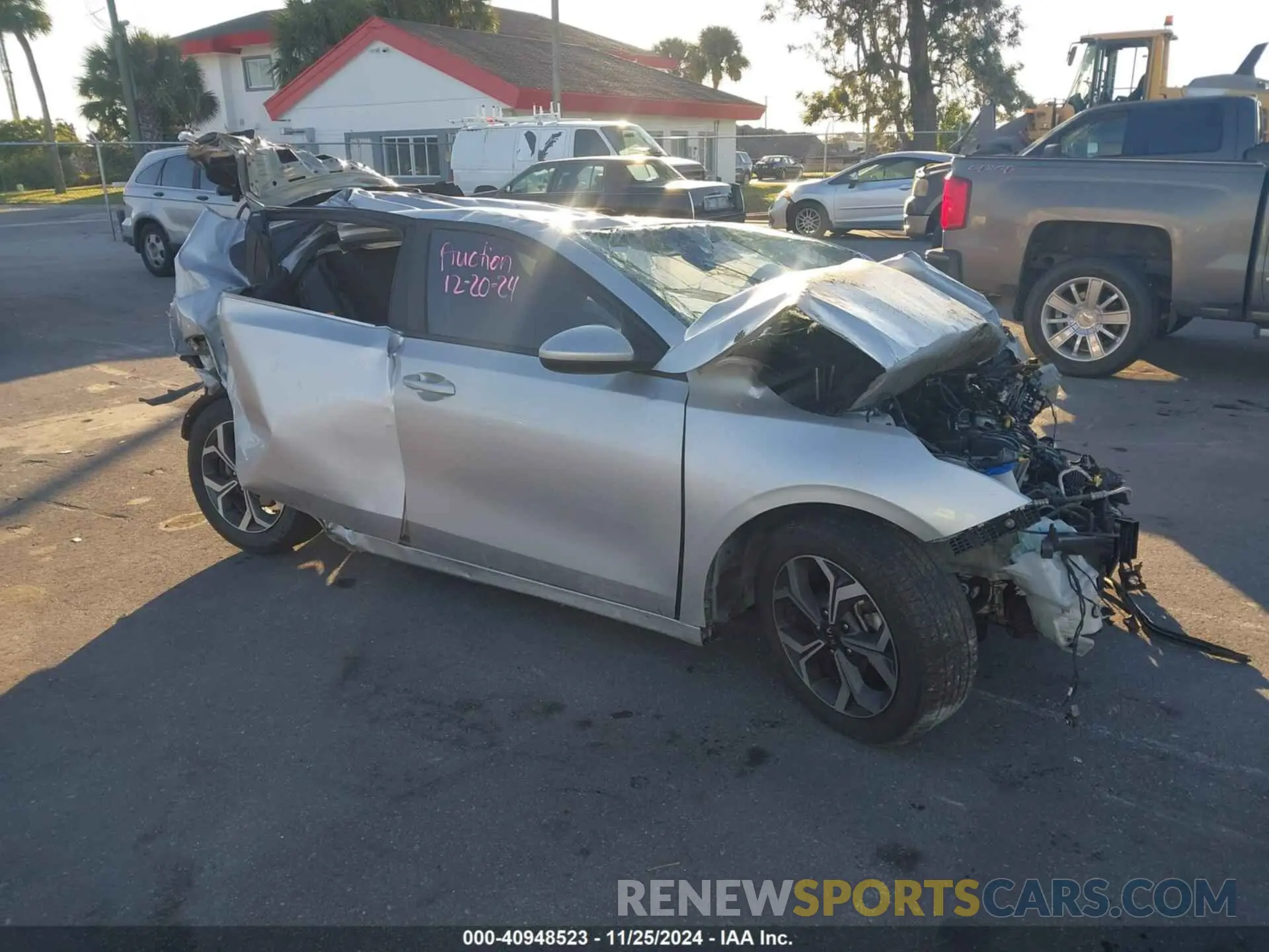 1 Photograph of a damaged car 3KPF24AD5KE072206 KIA FORTE 2019
