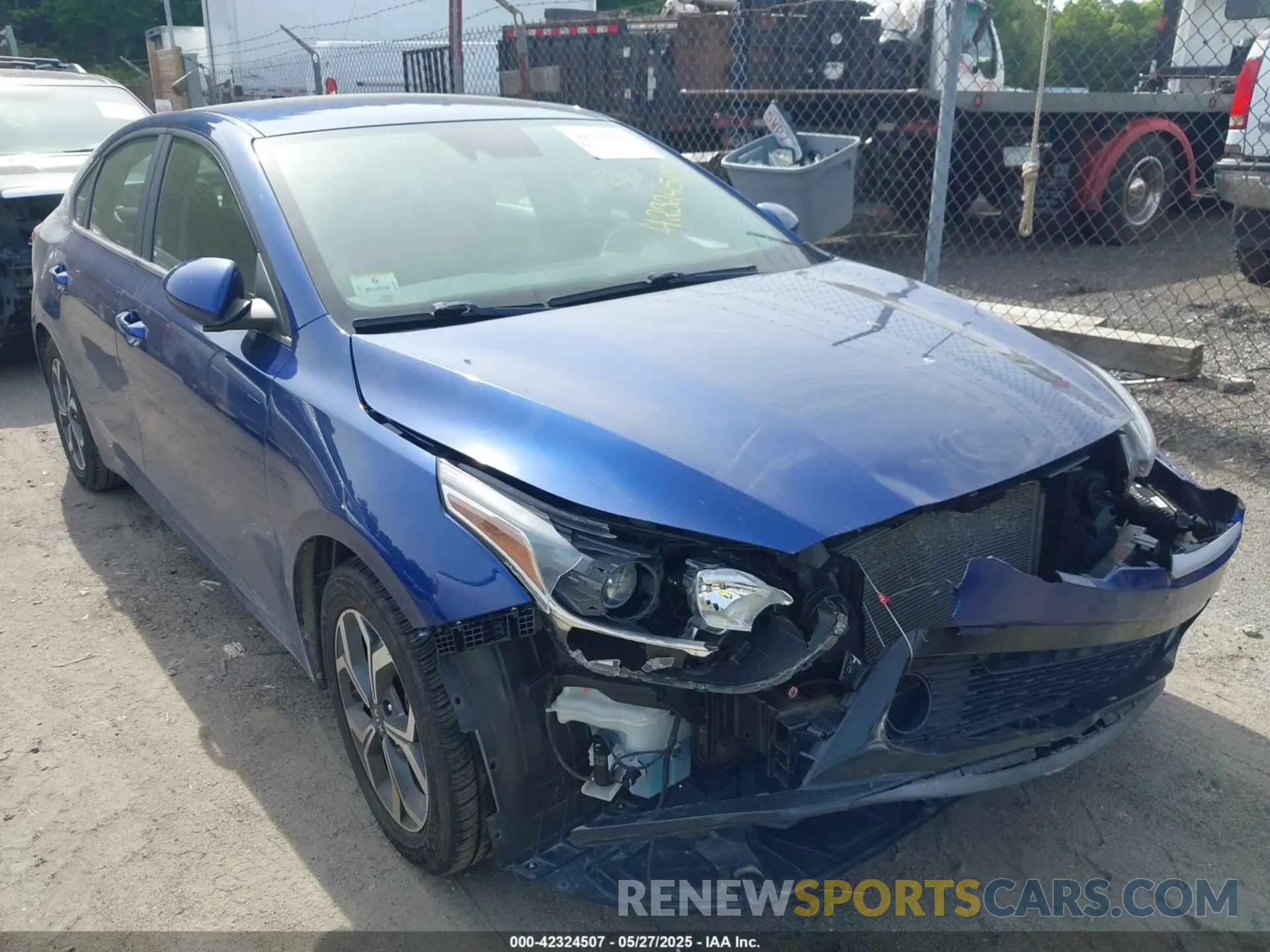 1 Photograph of a damaged car 3KPF24AD5KE075414 KIA FORTE 2019