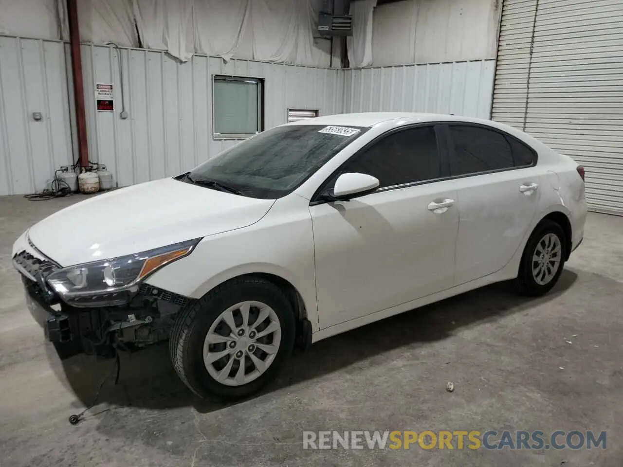 1 Photograph of a damaged car 3KPF24AD5KE097378 KIA FORTE 2019