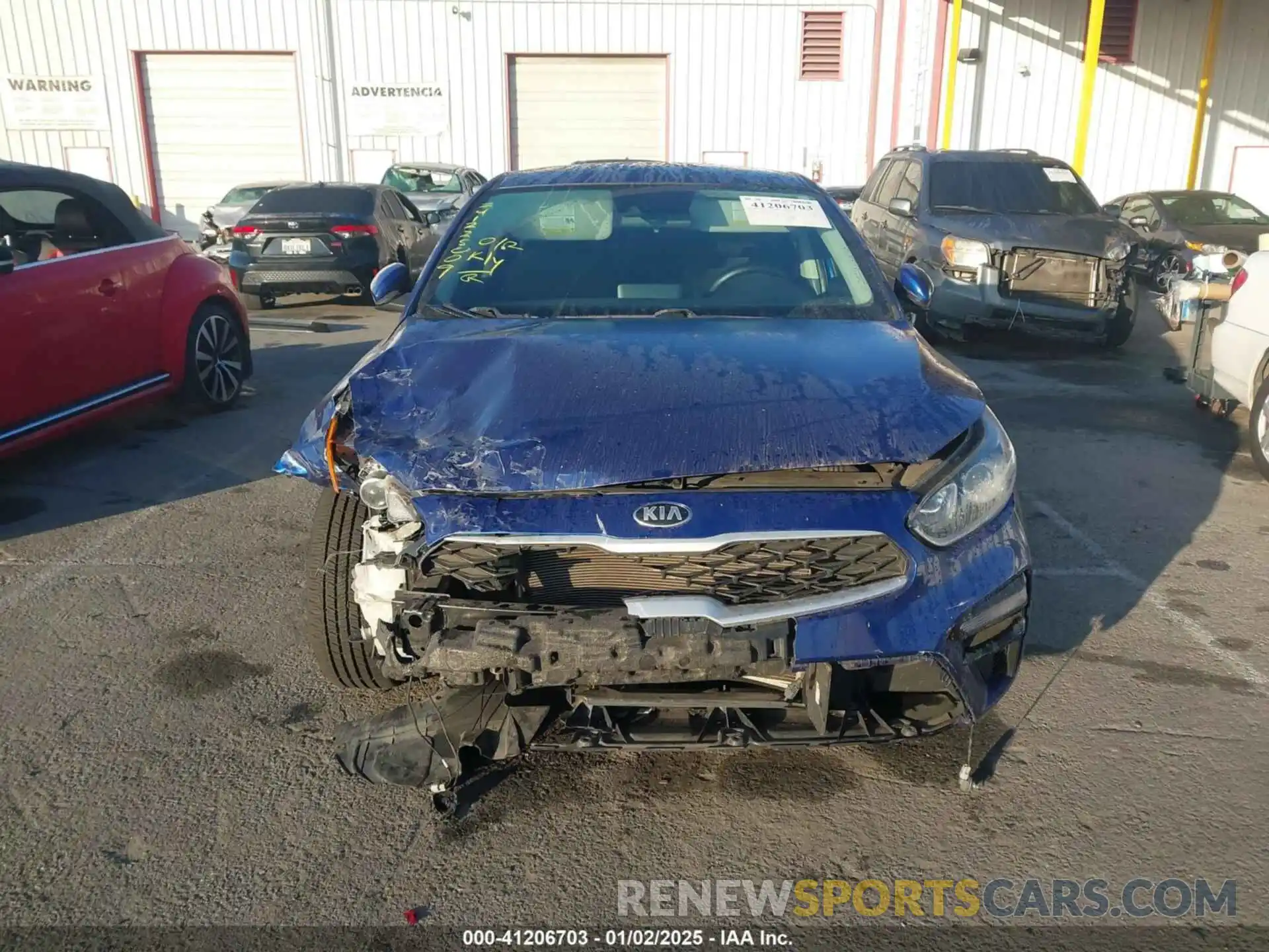 13 Photograph of a damaged car 3KPF24AD5KE118830 KIA FORTE 2019