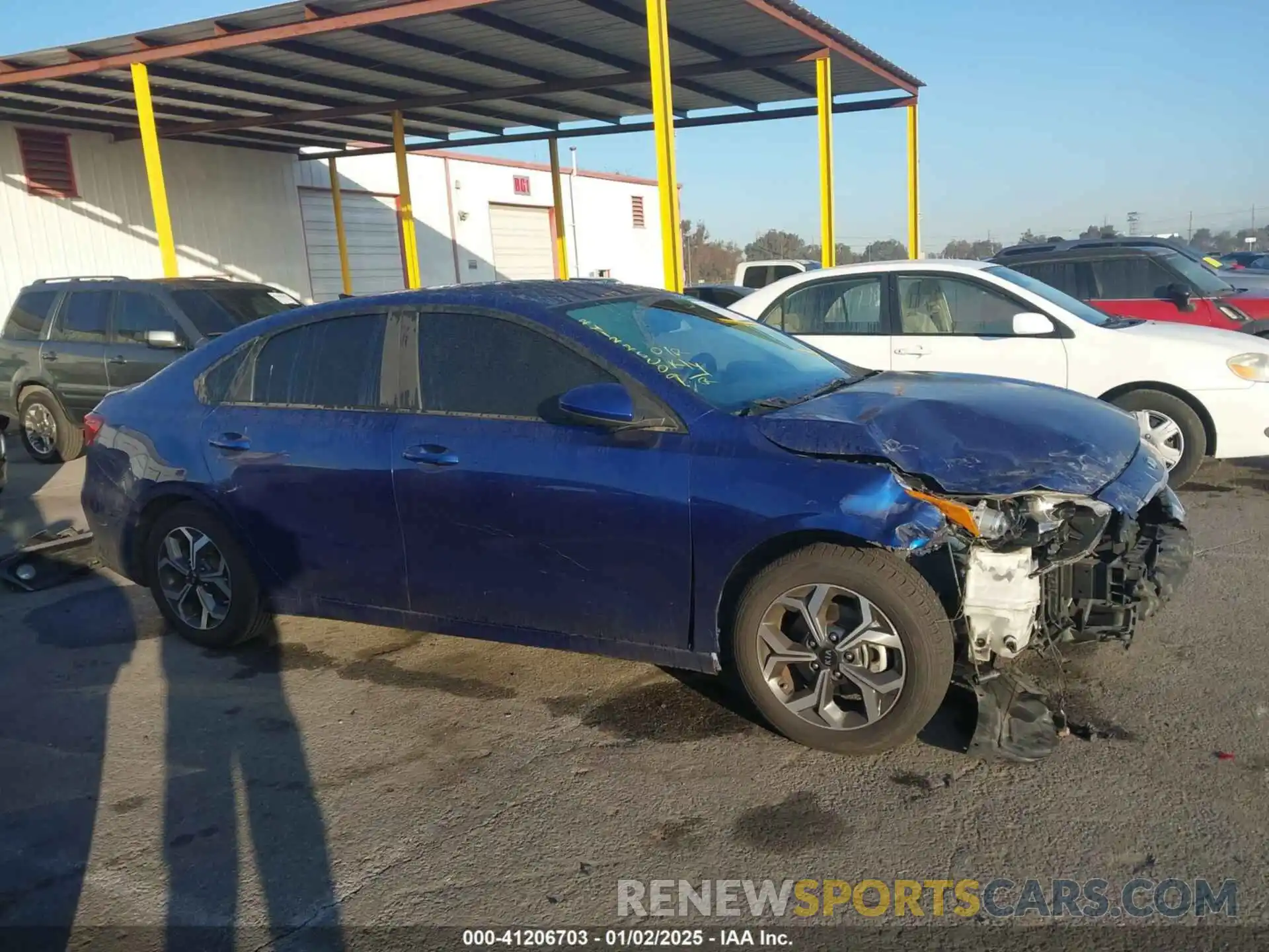 14 Photograph of a damaged car 3KPF24AD5KE118830 KIA FORTE 2019