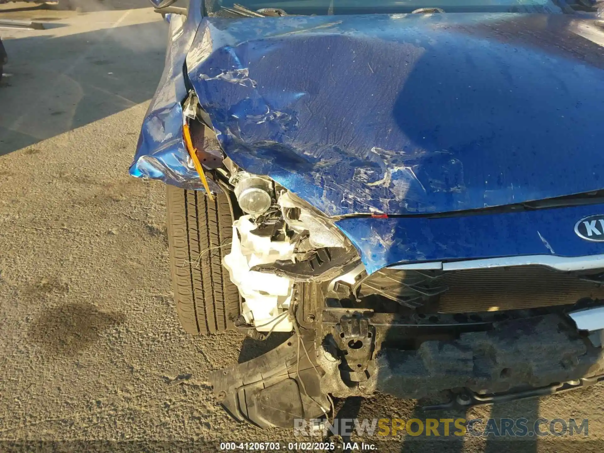 6 Photograph of a damaged car 3KPF24AD5KE118830 KIA FORTE 2019