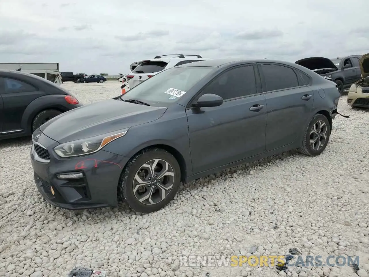 1 Photograph of a damaged car 3KPF24AD5KE120481 KIA FORTE 2019
