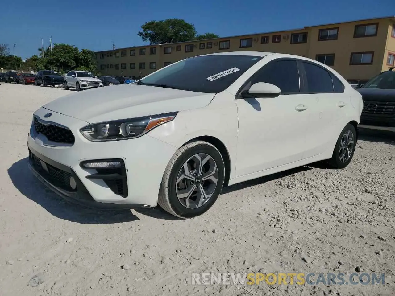 1 Photograph of a damaged car 3KPF24AD5KE130380 KIA FORTE 2019