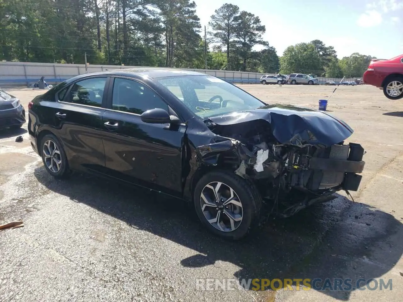 4 Photograph of a damaged car 3KPF24AD6KE013987 KIA FORTE 2019