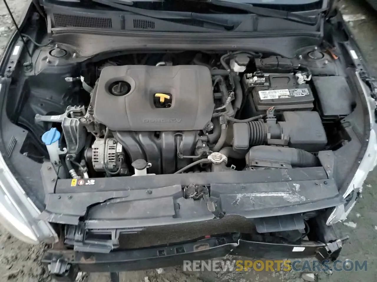 11 Photograph of a damaged car 3KPF24AD6KE023631 KIA FORTE 2019