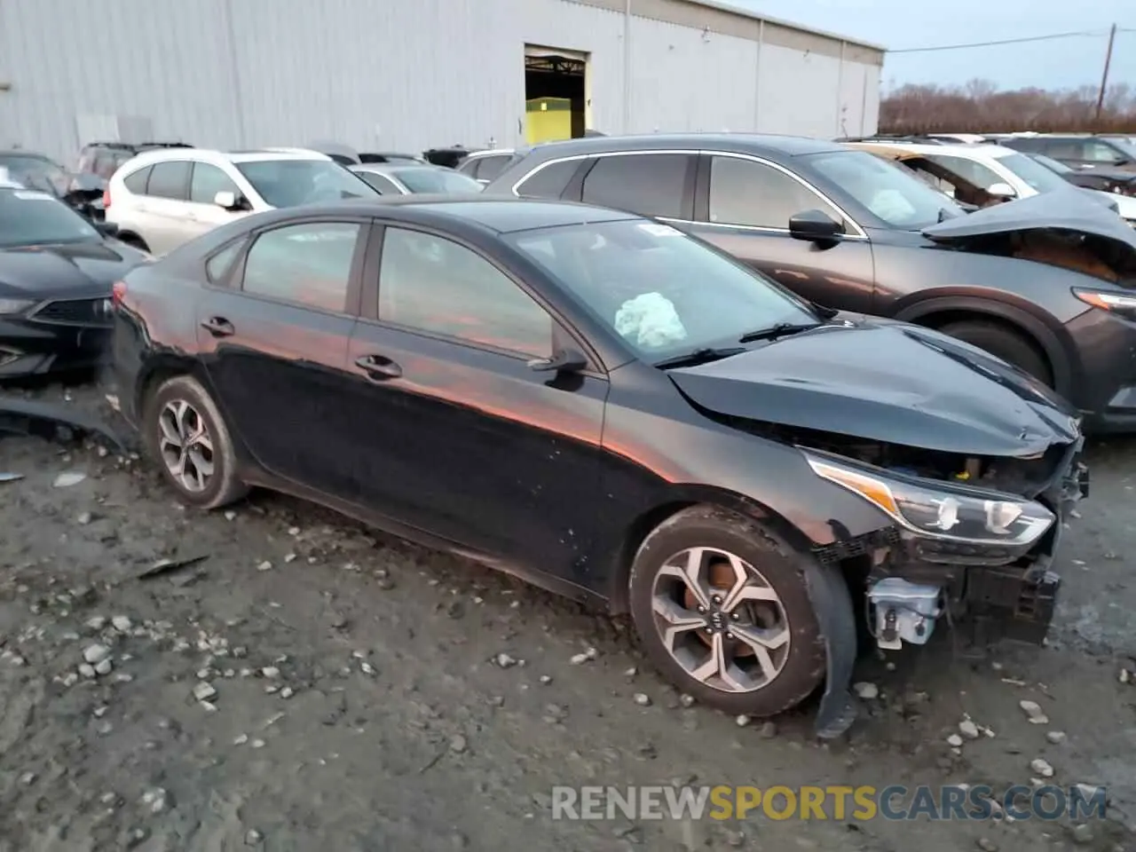 4 Photograph of a damaged car 3KPF24AD6KE023631 KIA FORTE 2019