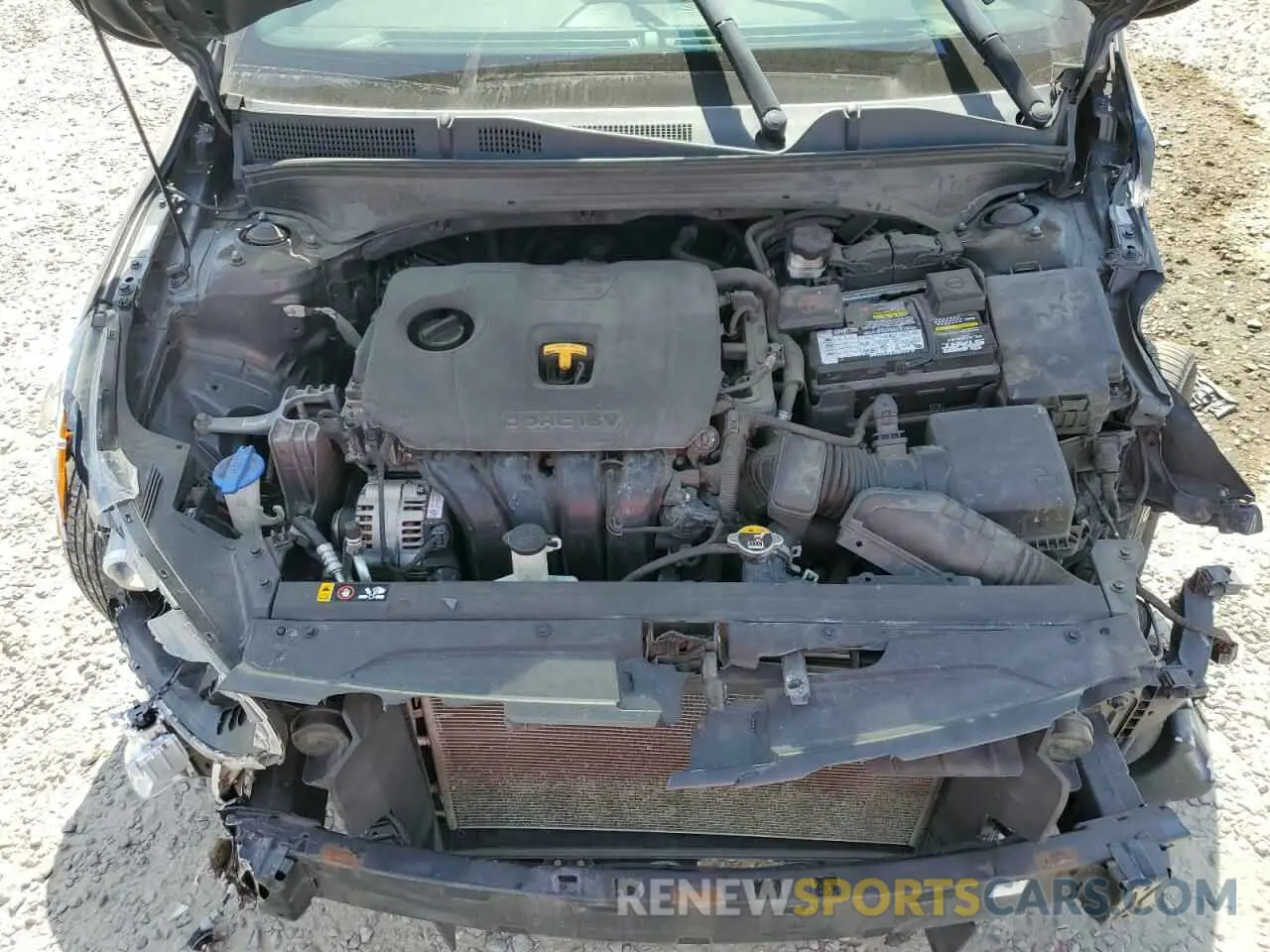 11 Photograph of a damaged car 3KPF24AD6KE029378 KIA FORTE 2019