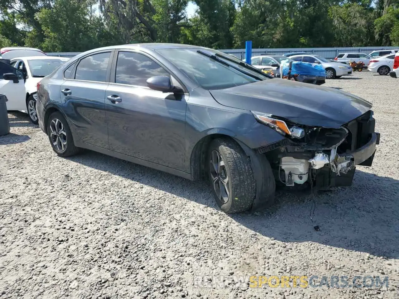 4 Photograph of a damaged car 3KPF24AD6KE029378 KIA FORTE 2019