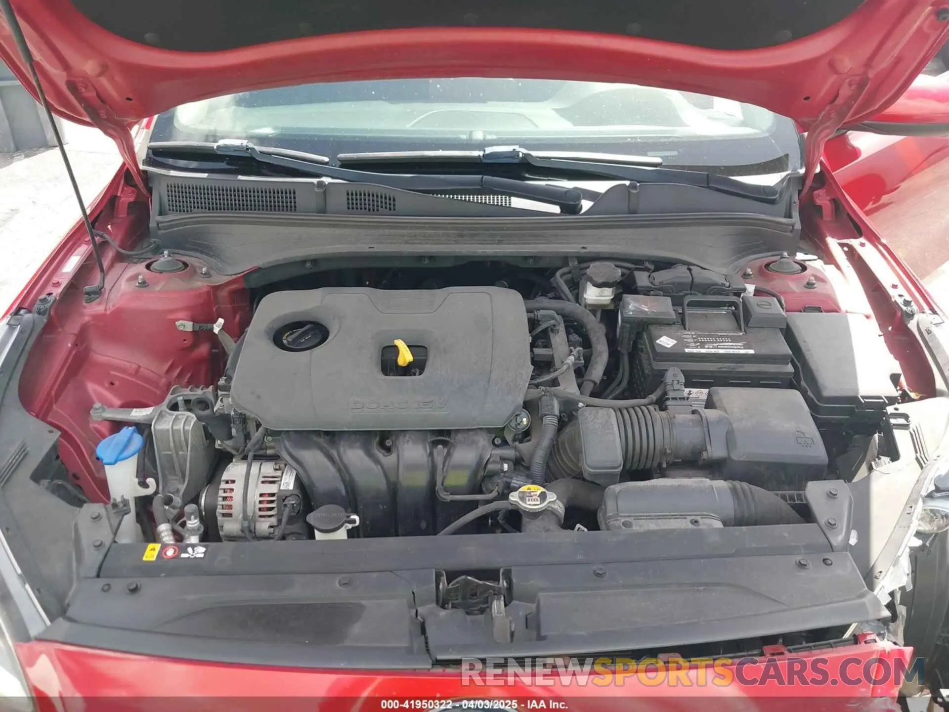 10 Photograph of a damaged car 3KPF24AD6KE030868 KIA FORTE 2019