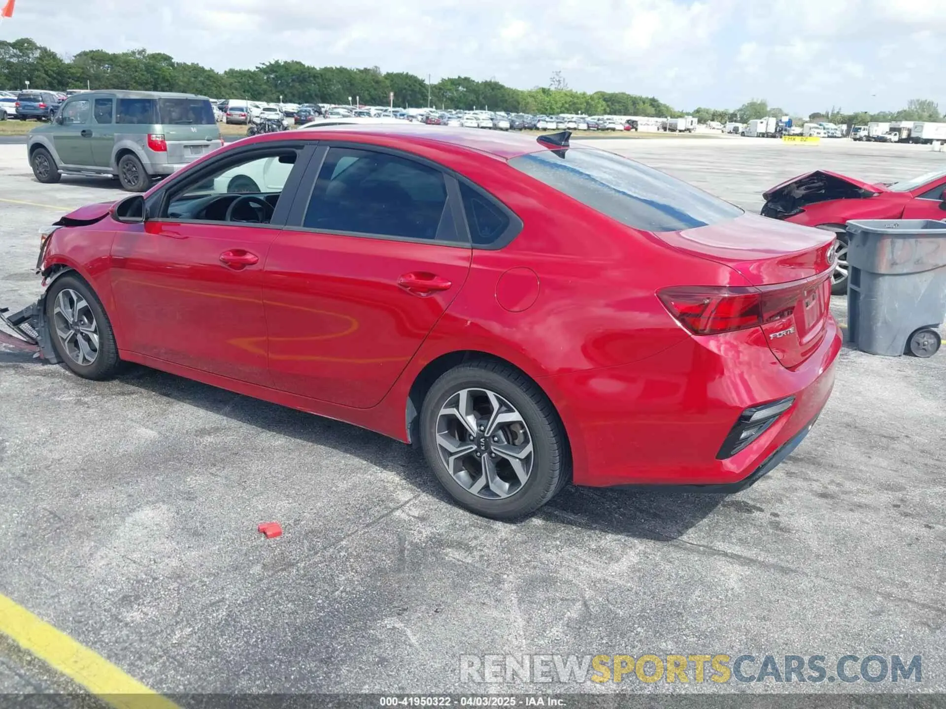 3 Photograph of a damaged car 3KPF24AD6KE030868 KIA FORTE 2019