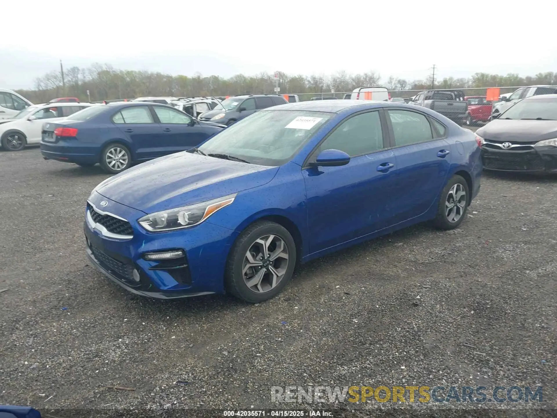 2 Photograph of a damaged car 3KPF24AD6KE041448 KIA FORTE 2019