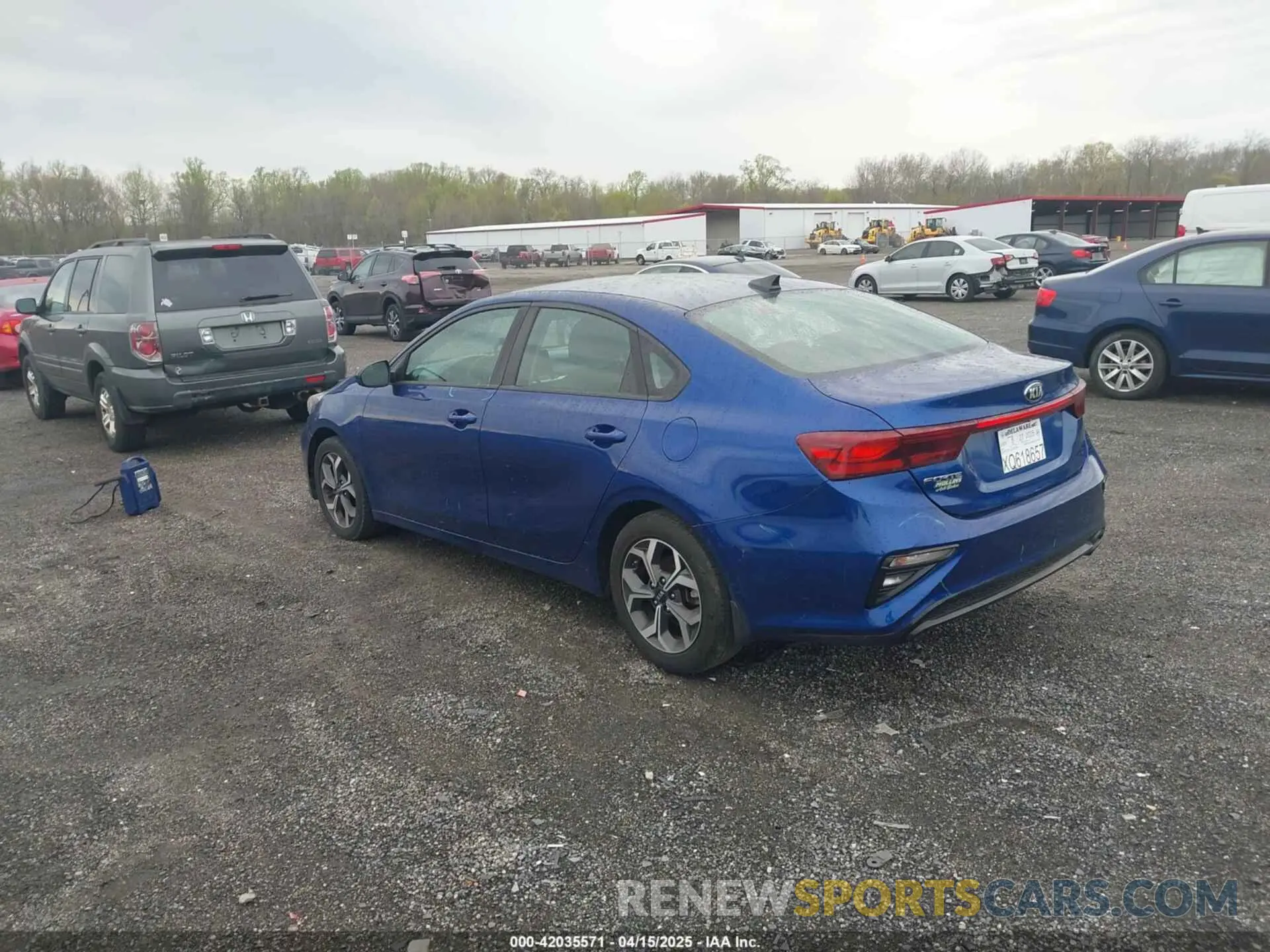 3 Photograph of a damaged car 3KPF24AD6KE041448 KIA FORTE 2019