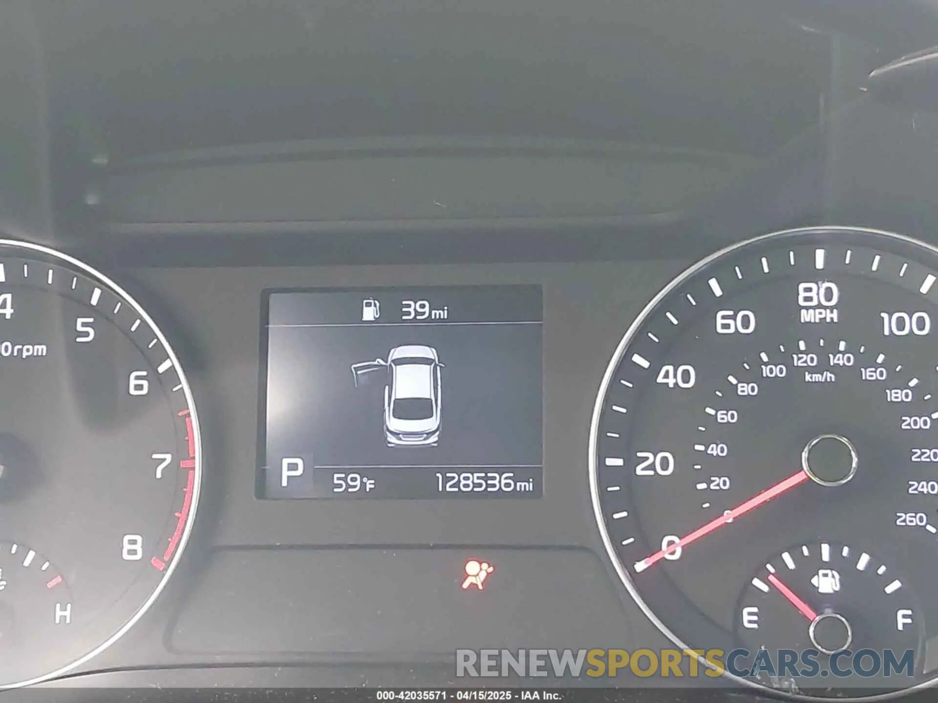 7 Photograph of a damaged car 3KPF24AD6KE041448 KIA FORTE 2019