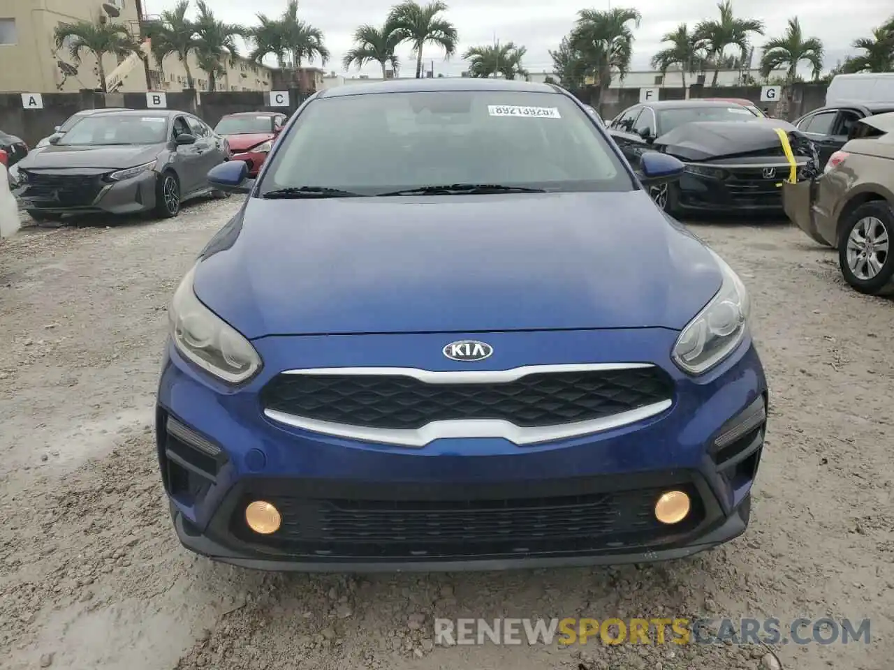 5 Photograph of a damaged car 3KPF24AD6KE042308 KIA FORTE 2019