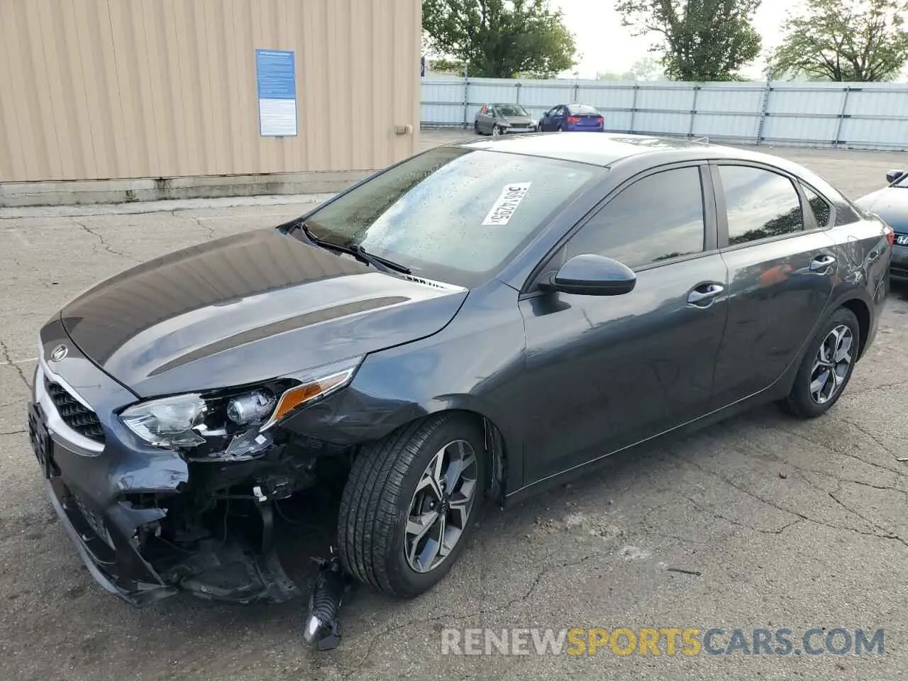 1 Photograph of a damaged car 3KPF24AD6KE051512 KIA FORTE 2019