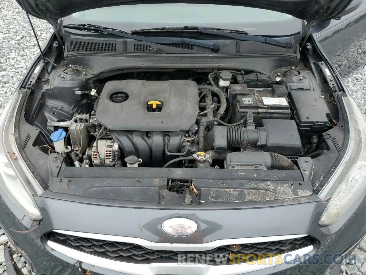 11 Photograph of a damaged car 3KPF24AD6KE058895 KIA FORTE 2019