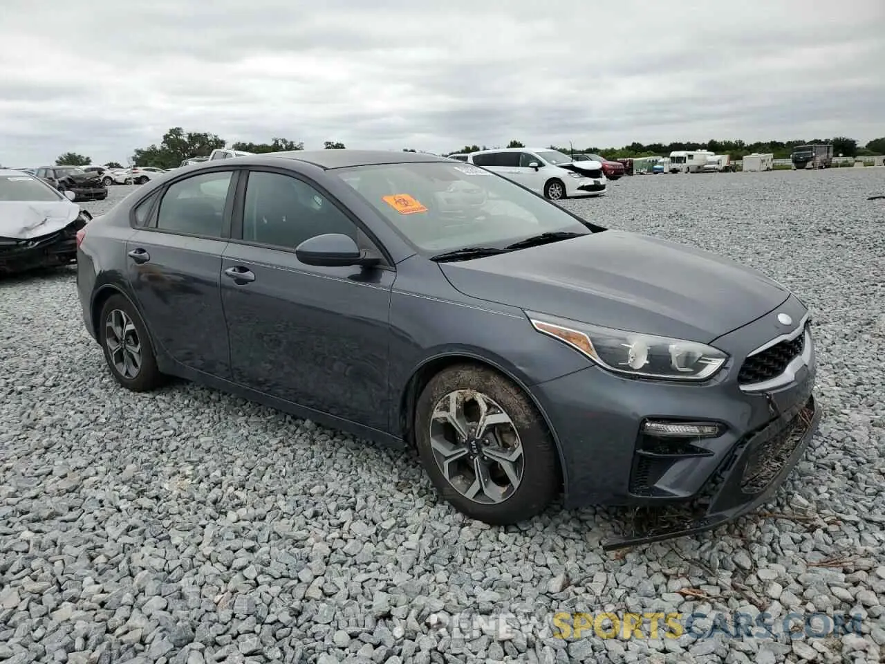 4 Photograph of a damaged car 3KPF24AD6KE058895 KIA FORTE 2019