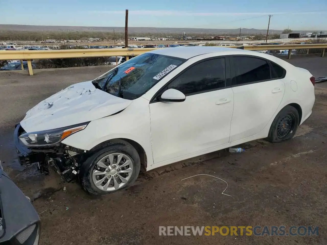 1 Photograph of a damaged car 3KPF24AD6KE064213 KIA FORTE 2019