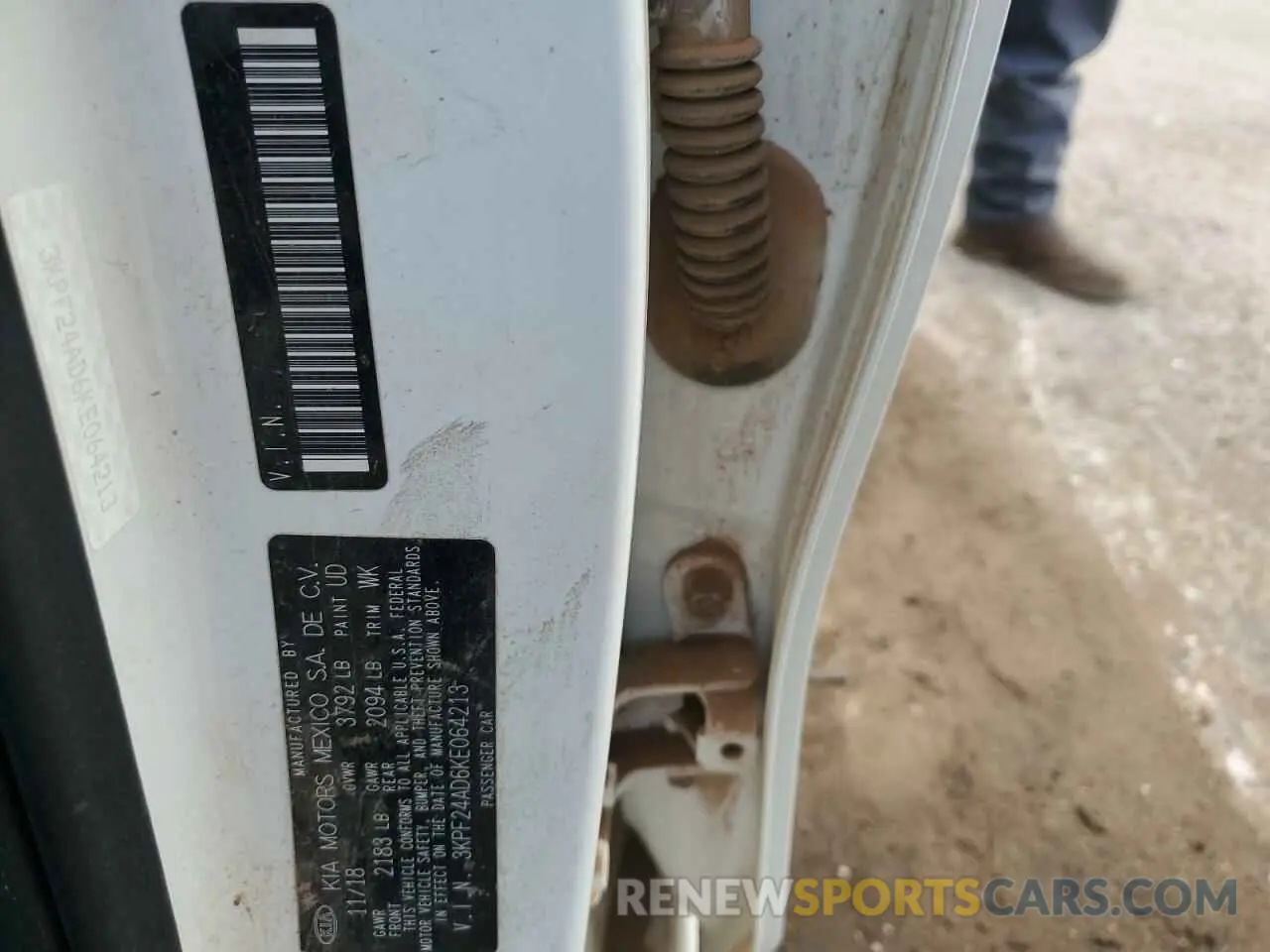 12 Photograph of a damaged car 3KPF24AD6KE064213 KIA FORTE 2019