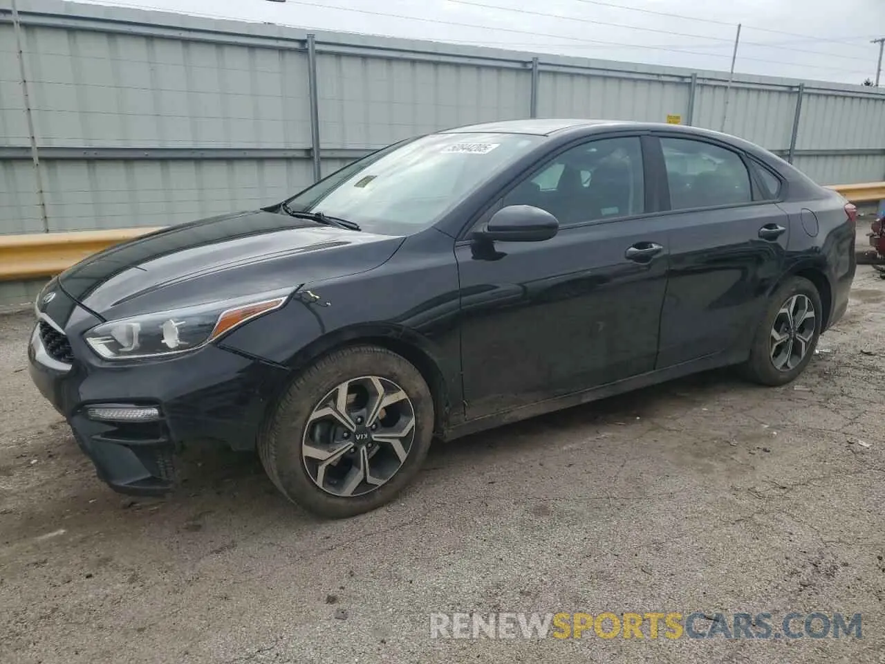 1 Photograph of a damaged car 3KPF24AD6KE066348 KIA FORTE 2019