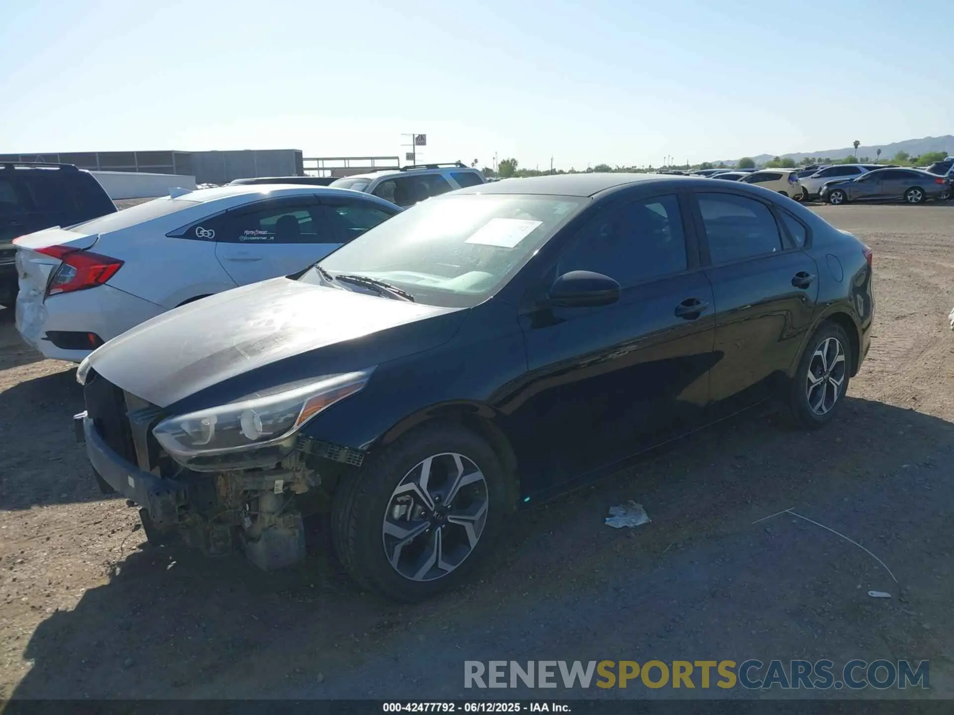 2 Photograph of a damaged car 3KPF24AD6KE074269 KIA FORTE 2019