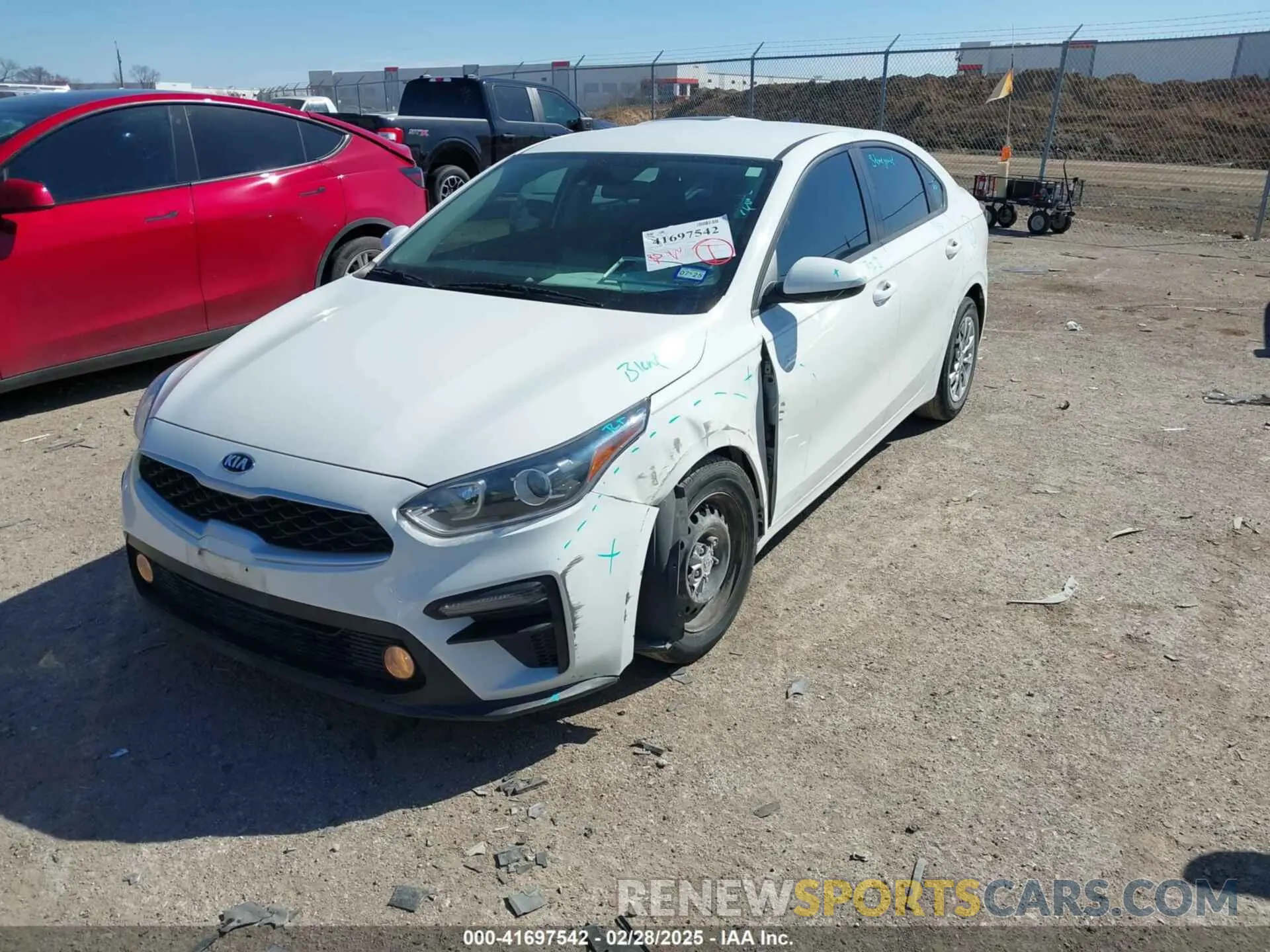 2 Photograph of a damaged car 3KPF24AD6KE081593 KIA FORTE 2019