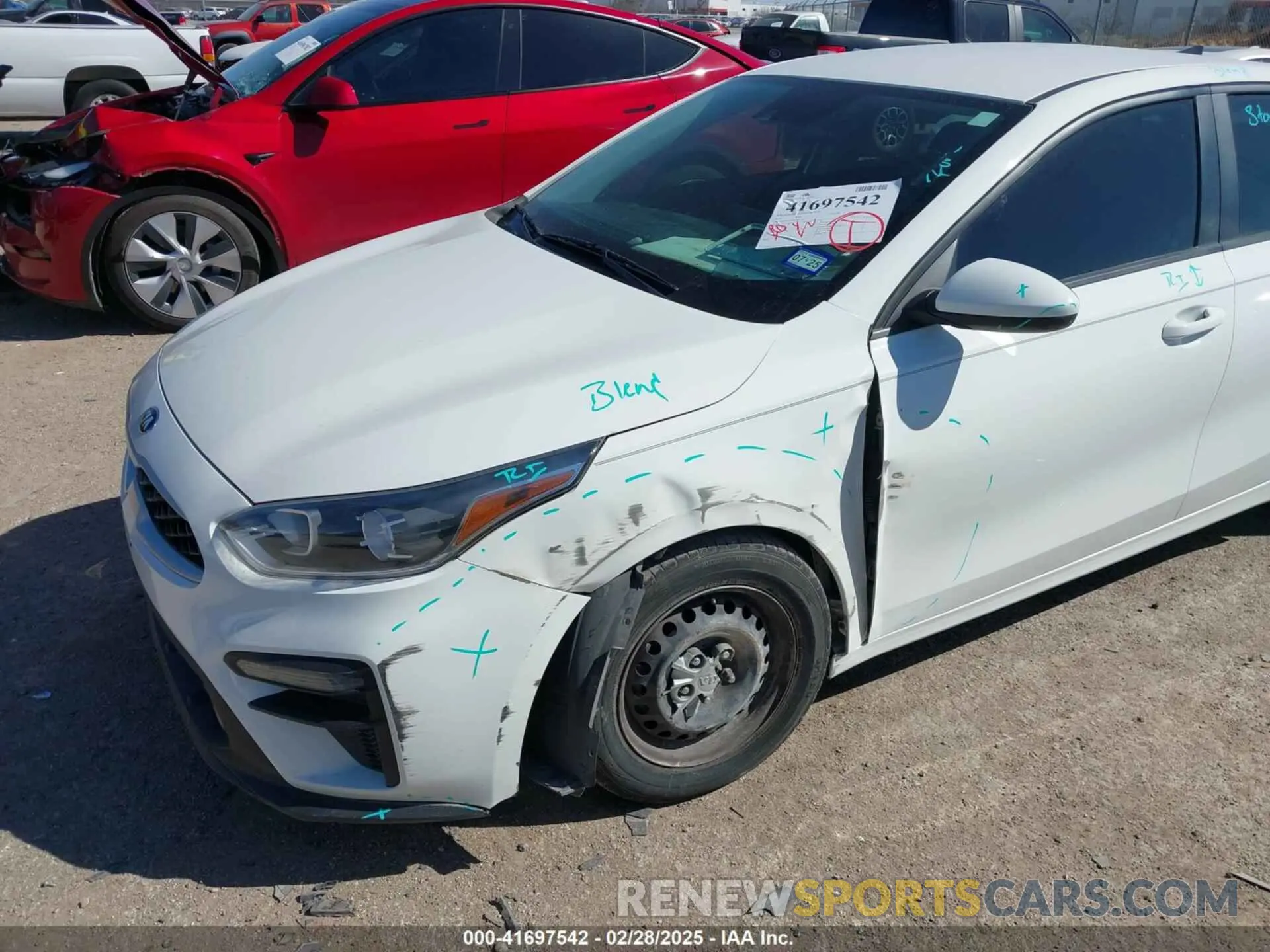 6 Photograph of a damaged car 3KPF24AD6KE081593 KIA FORTE 2019