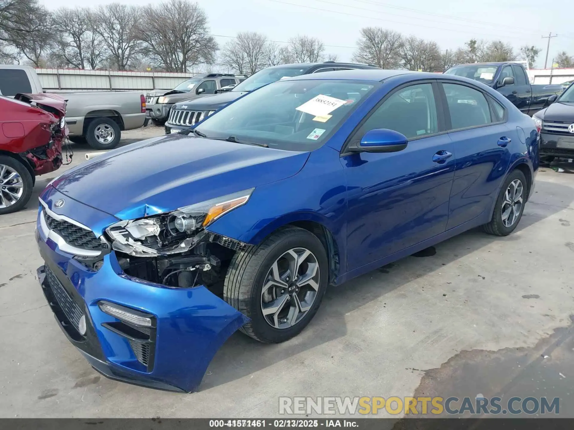 2 Photograph of a damaged car 3KPF24AD6KE096546 KIA FORTE 2019