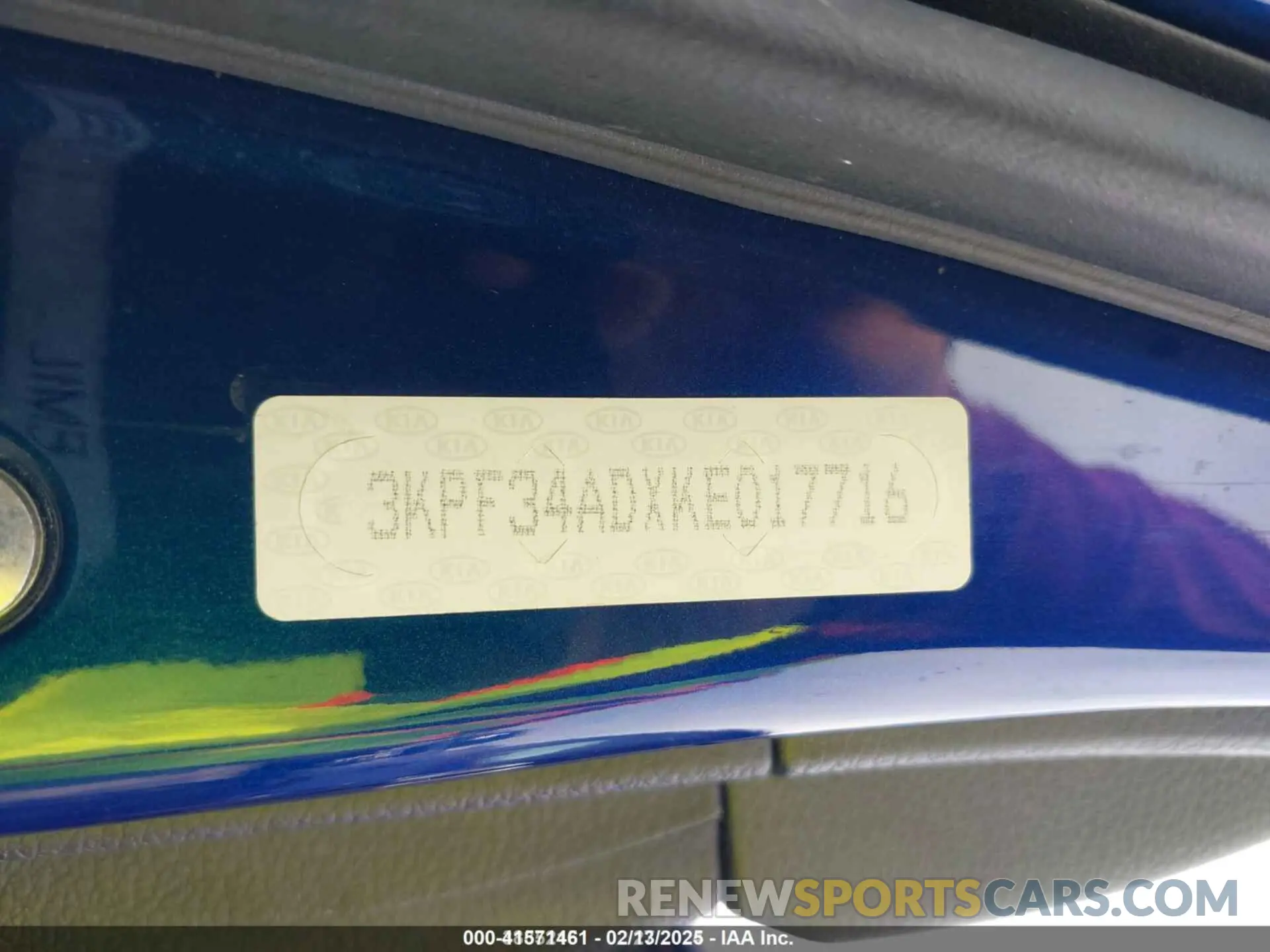 9 Photograph of a damaged car 3KPF24AD6KE096546 KIA FORTE 2019
