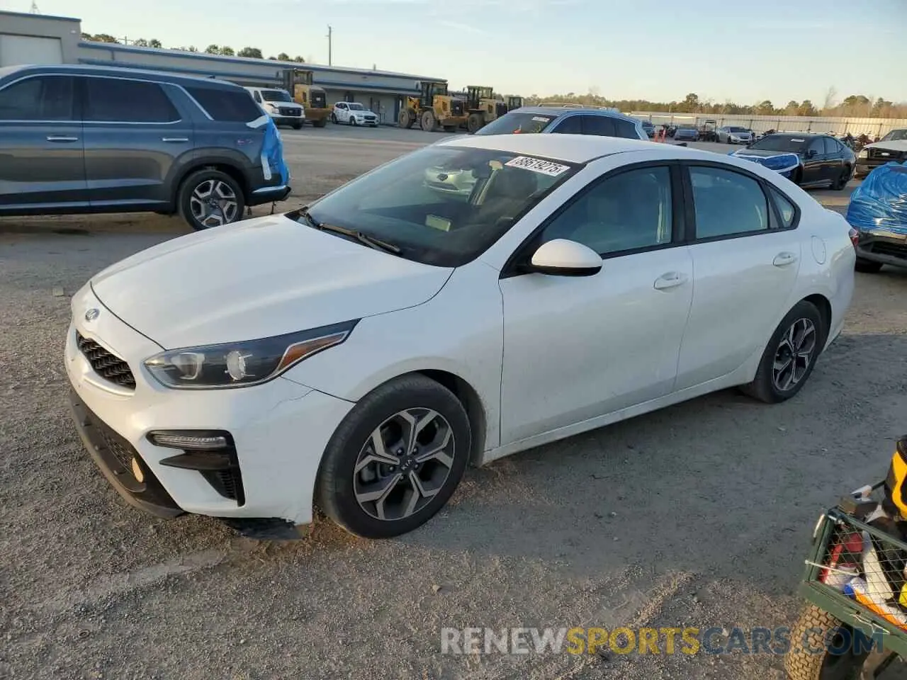 1 Photograph of a damaged car 3KPF24AD6KE108159 KIA FORTE 2019