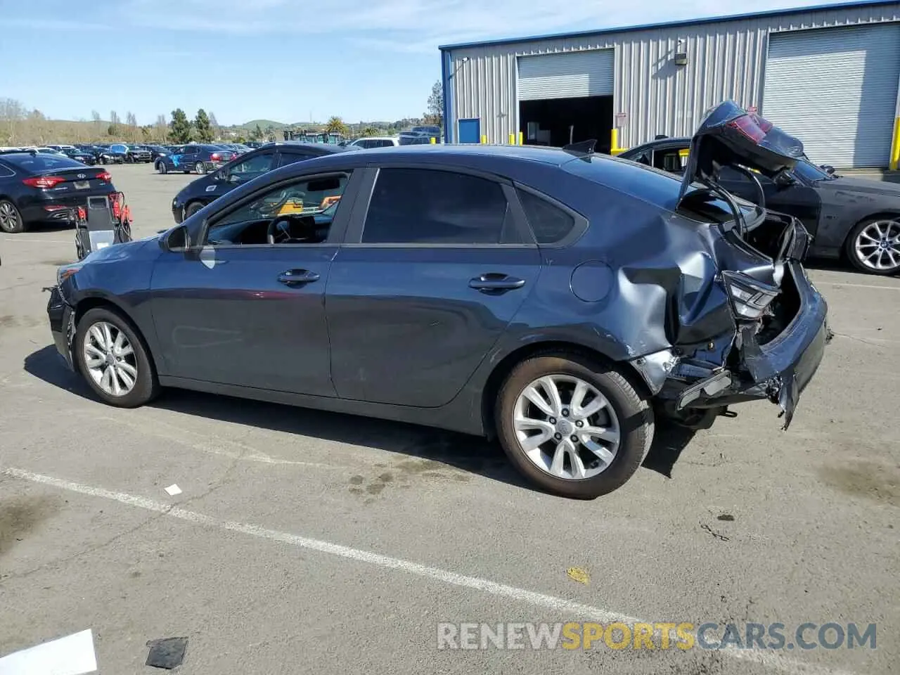 2 Photograph of a damaged car 3KPF24AD6KE110333 KIA FORTE 2019