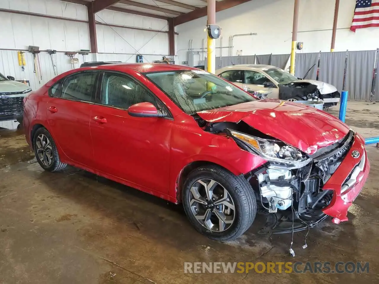 4 Photograph of a damaged car 3KPF24AD6KE120330 KIA FORTE 2019