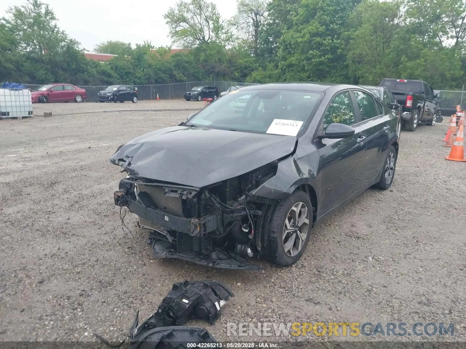 2 Photograph of a damaged car 3KPF24AD6KE125494 KIA FORTE 2019