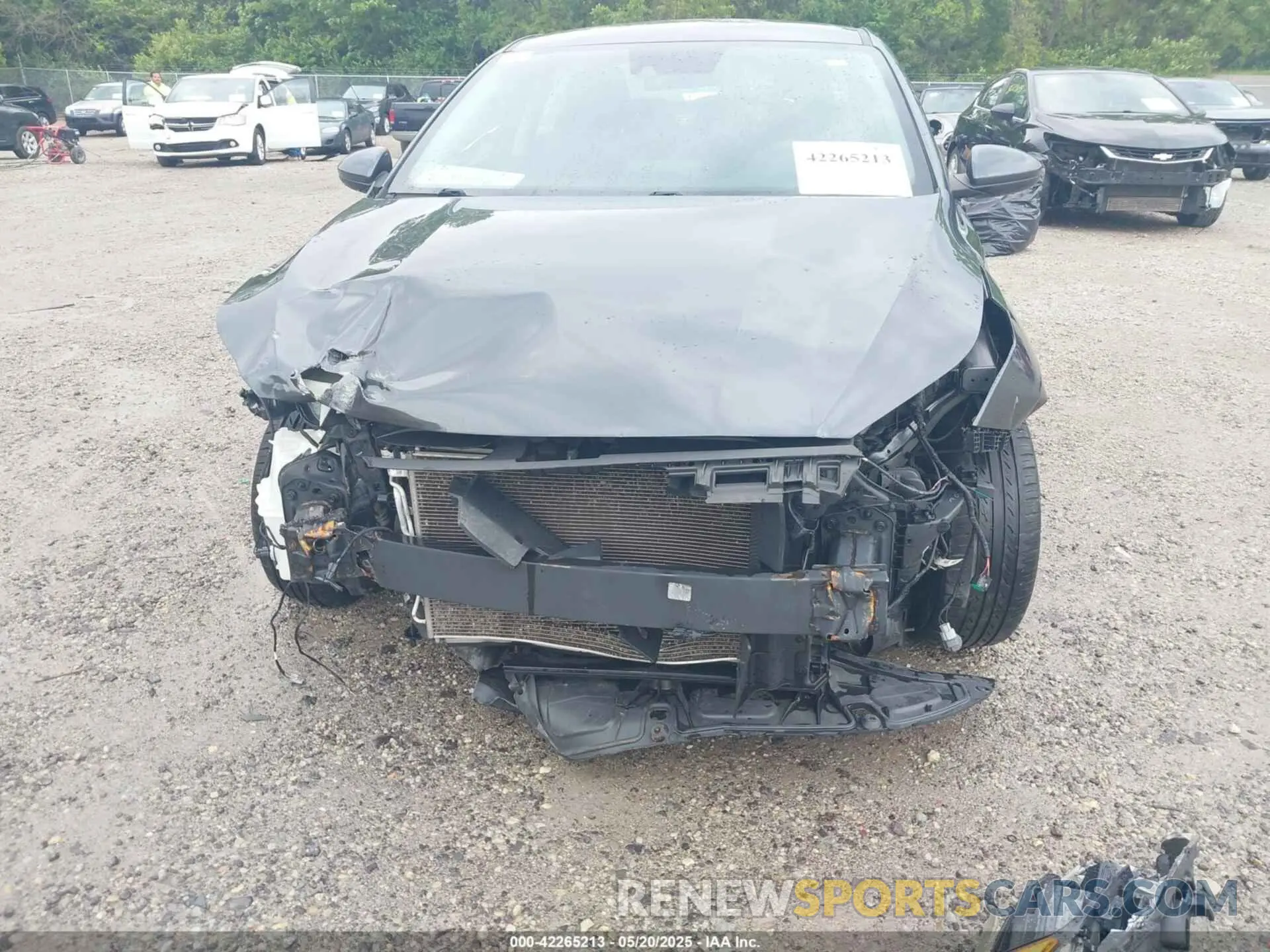 6 Photograph of a damaged car 3KPF24AD6KE125494 KIA FORTE 2019